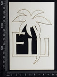Fiji - B - White Chipboard