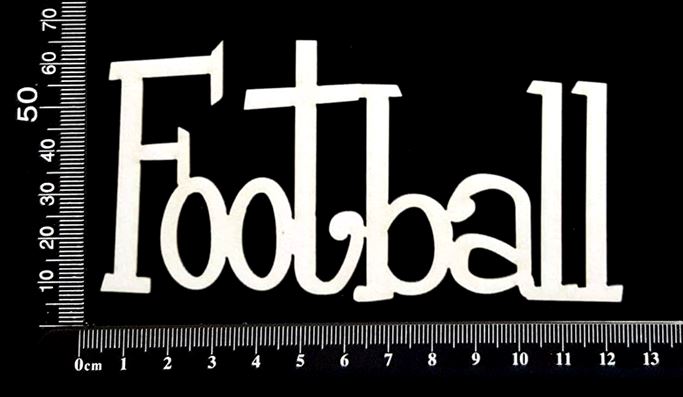 Football - A - White Chipboard