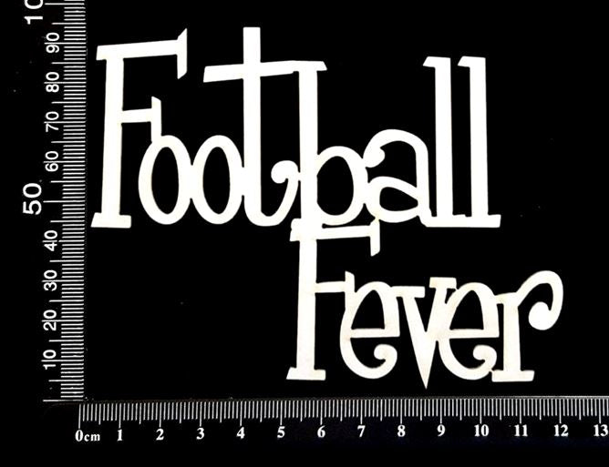 Football Fever - White Chipboard