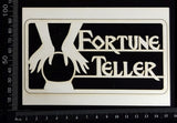Fortune Teller - White Chipboard