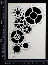 Gear Cluster - A - White Chipboard