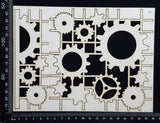 Gear Mesh Set - C - White Chipboard