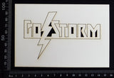 Go Storm - White Chipboard