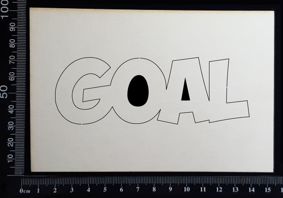 Goal - A - White Chipboard