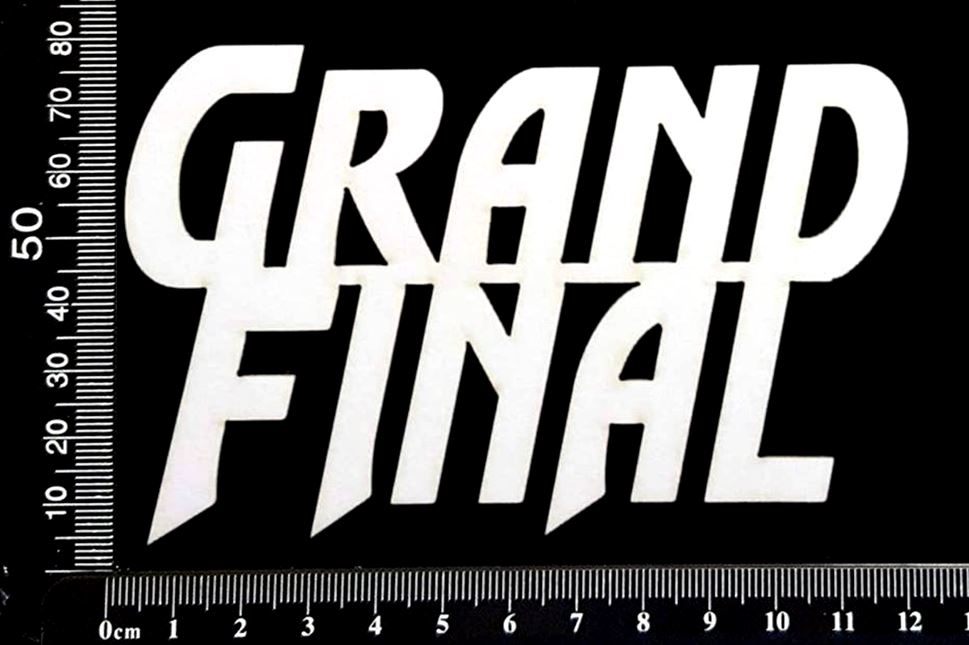 Grand Final - B - White Chipboard