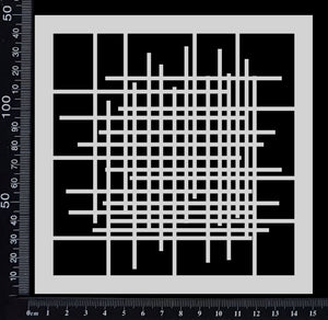 Grid Mesh - Reverse - Stencil - 150mm x 150mm