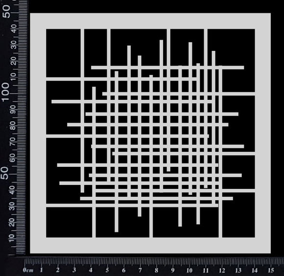 Grid Mesh - Reverse - Stencil - 150mm x 150mm