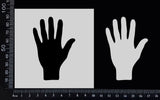 Hand - Stencil - 100mm x 100mm