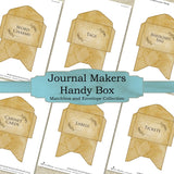 Journal Makers Handy Box - Matchbox and Envelope Collection - Set One - DI-10003 - Digital Download