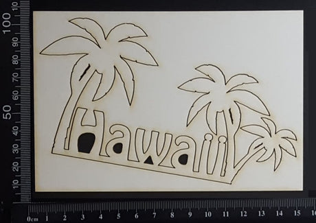 Hawaii - White Chipboard