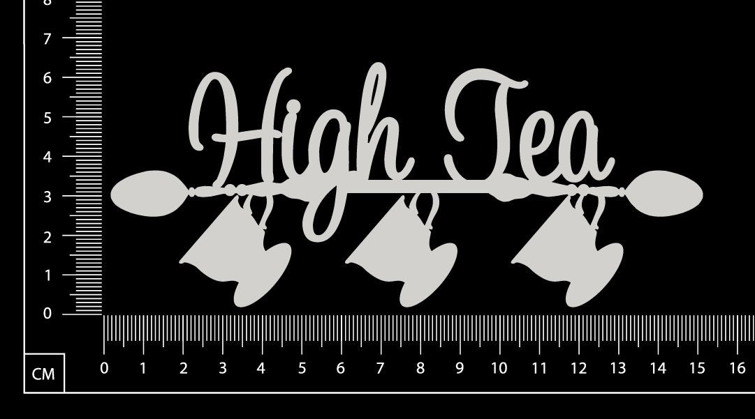 High Tea - A - White Chipboard