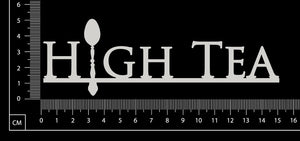 High Tea - C - White Chipboard