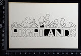 Highlands - White Chipboard