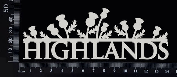 Highlands - White Chipboard