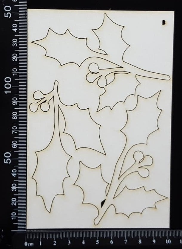 Holly Set - B - White Chipboard