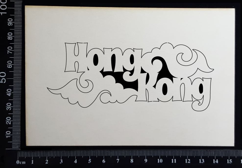 Hong Kong - A - White Chipboard
