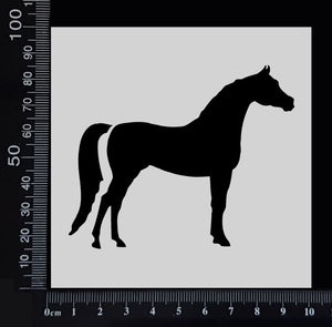 Horse - Stencil - 100mm x 100mm