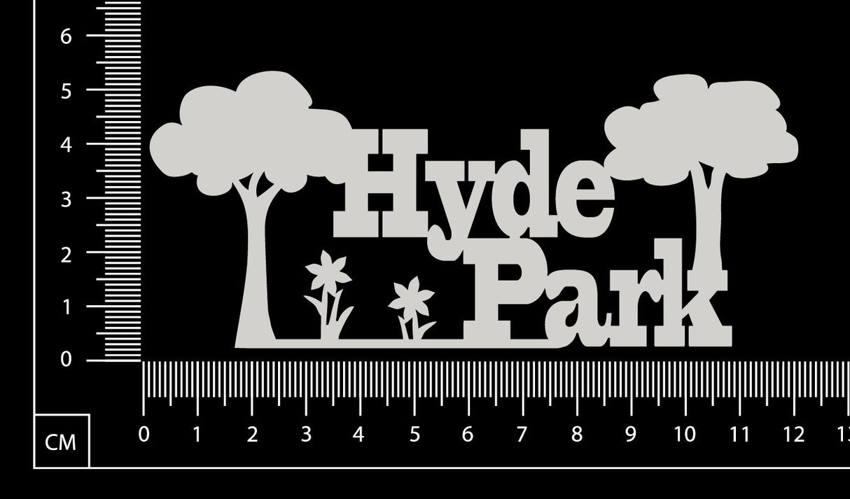 Hyde Park - White Chipboard