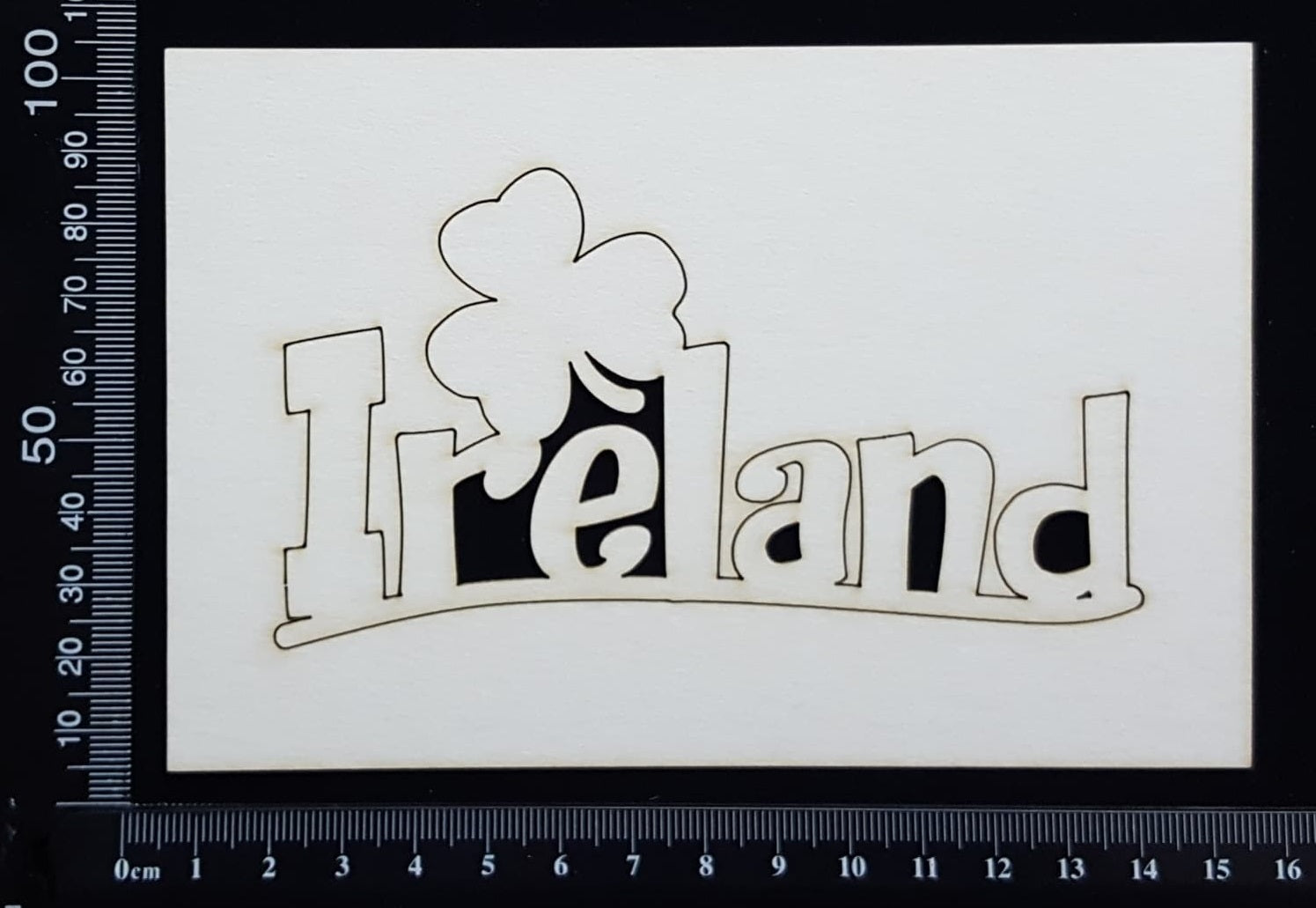 Ireland - A - White Chipboard