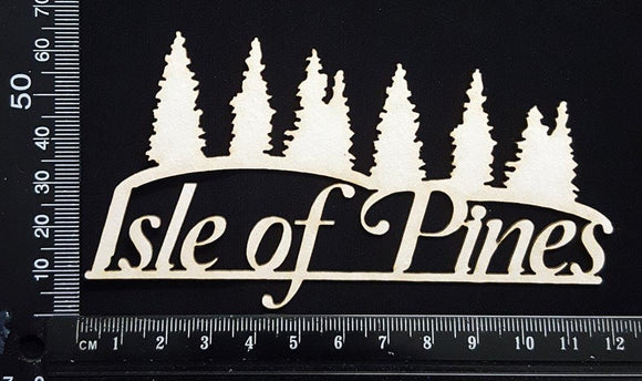 Isle of Pines - A - White Chipboard