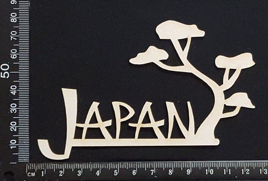 Japan - White Chipboard