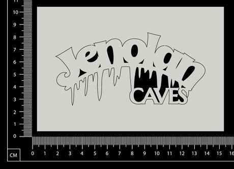 Jenolan Caves - White Chipboard