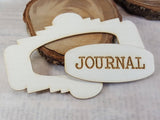 Journal Plates Set - A - White Chipboard