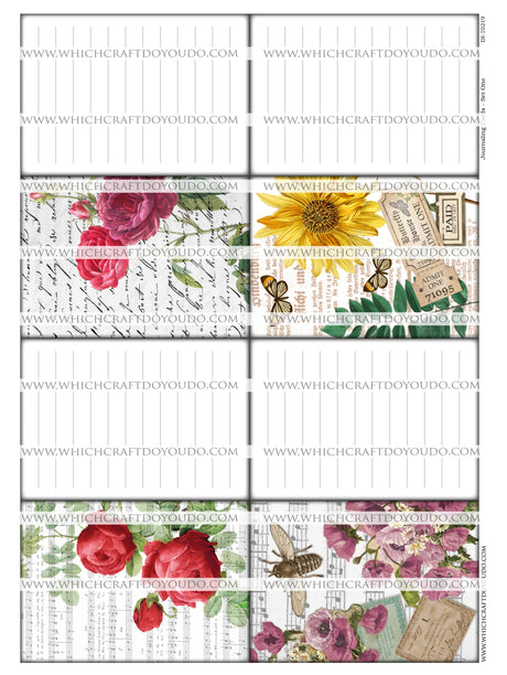 FREEBIE - Journaling Cards - Set One - DI-10219 - Digital Download