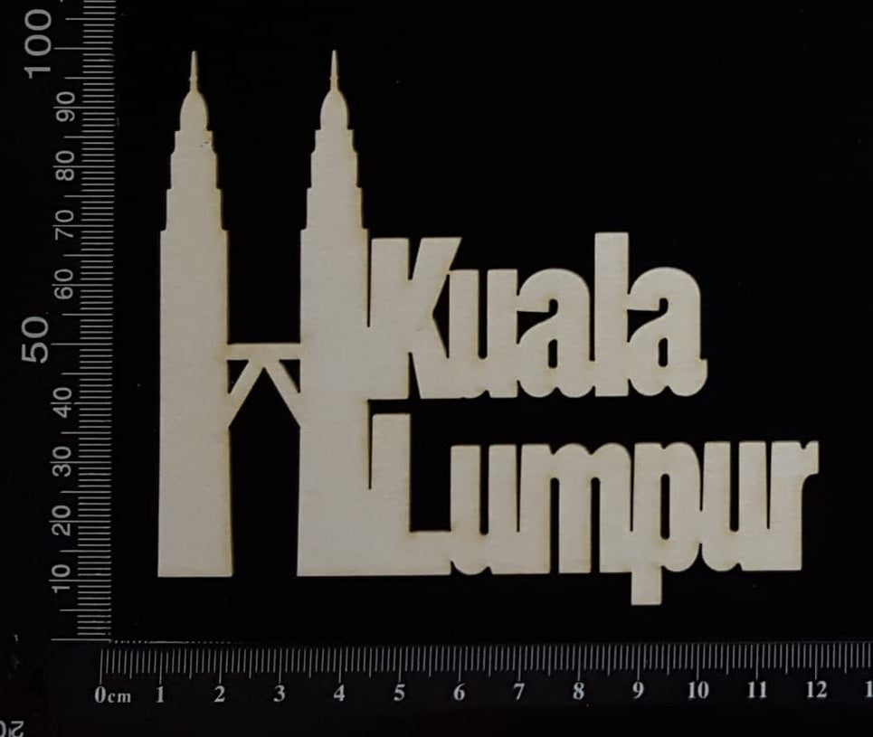 Kuala Lumpur - White Chipboard