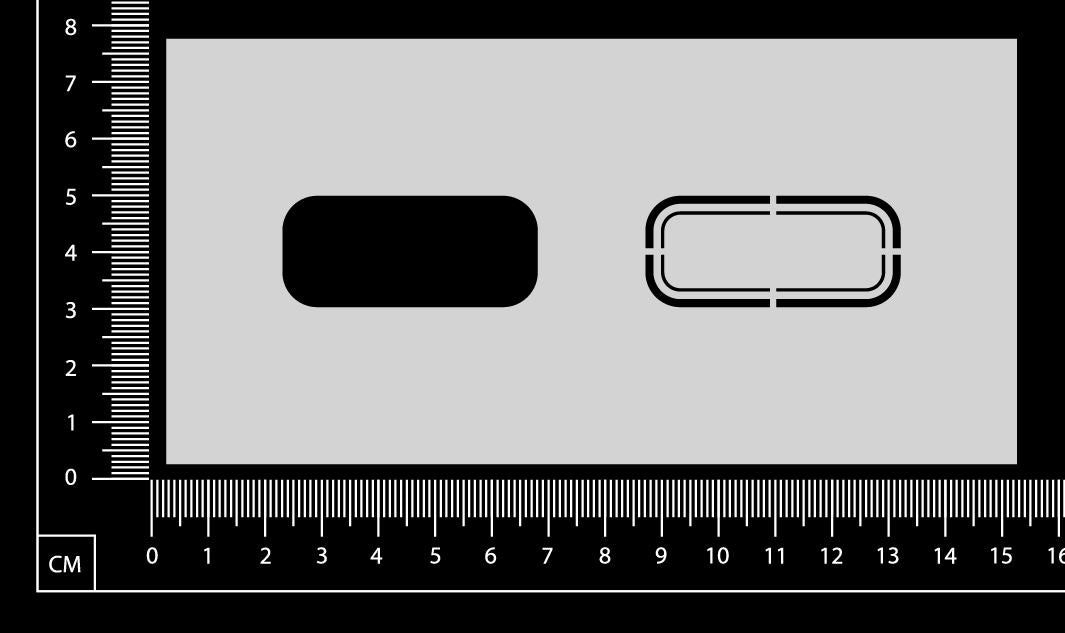 Label Stencil - BA - Small - 75mm x 150mm