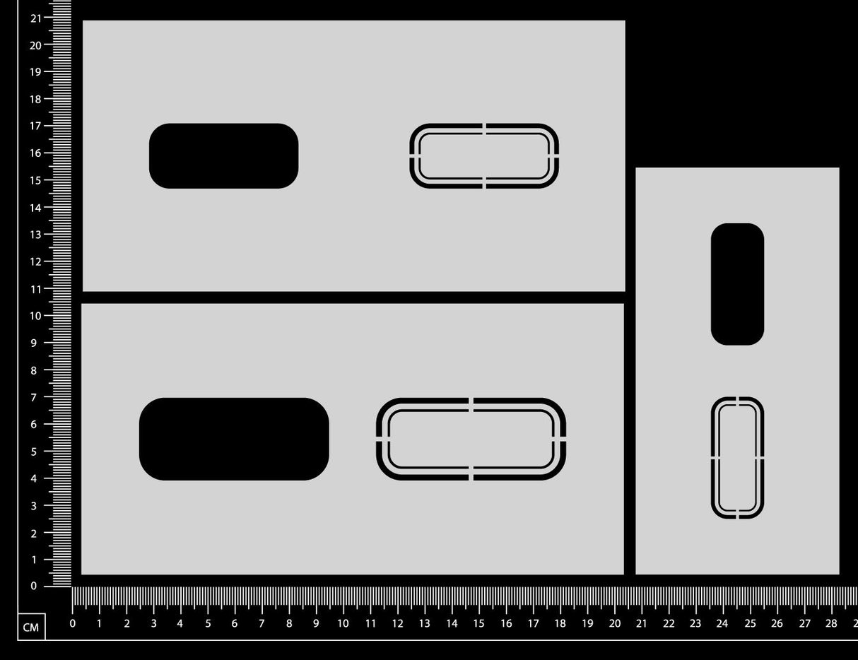 Label Stencil - BD - Stencil Set