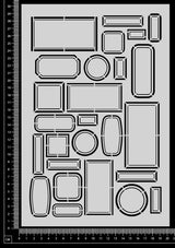Label Stencil - JA - 200mm x 300mm