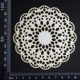 Lace Doily - Small - White Chipboard