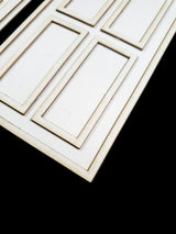Layered Door - F - White Chipboard