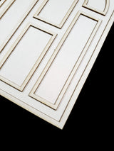 Layered Door - H - White Chipboard
