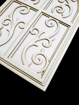 Layered Door - M - White Chipboard