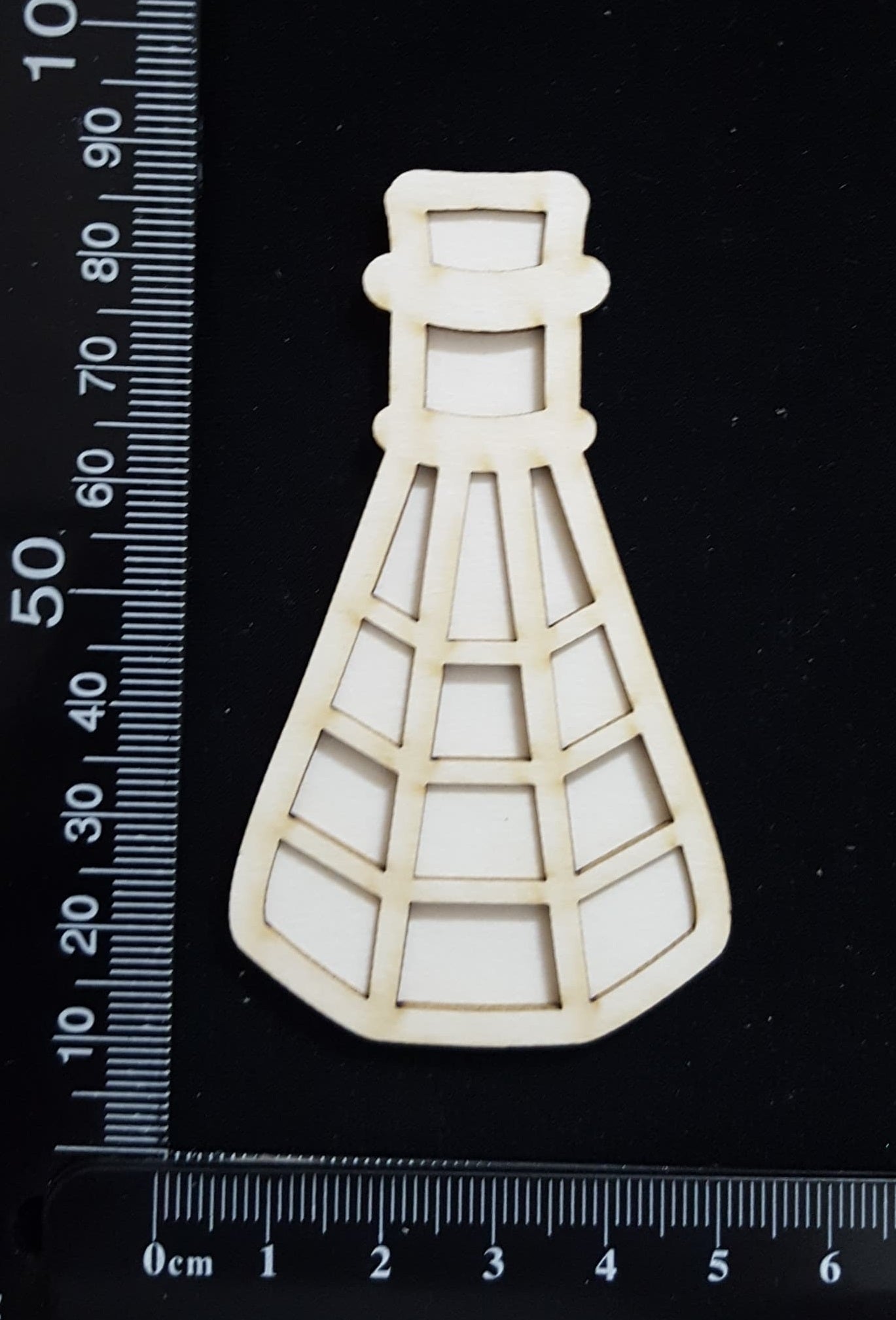 Bottle Set - B - Large - Layering Set - White Chipboard