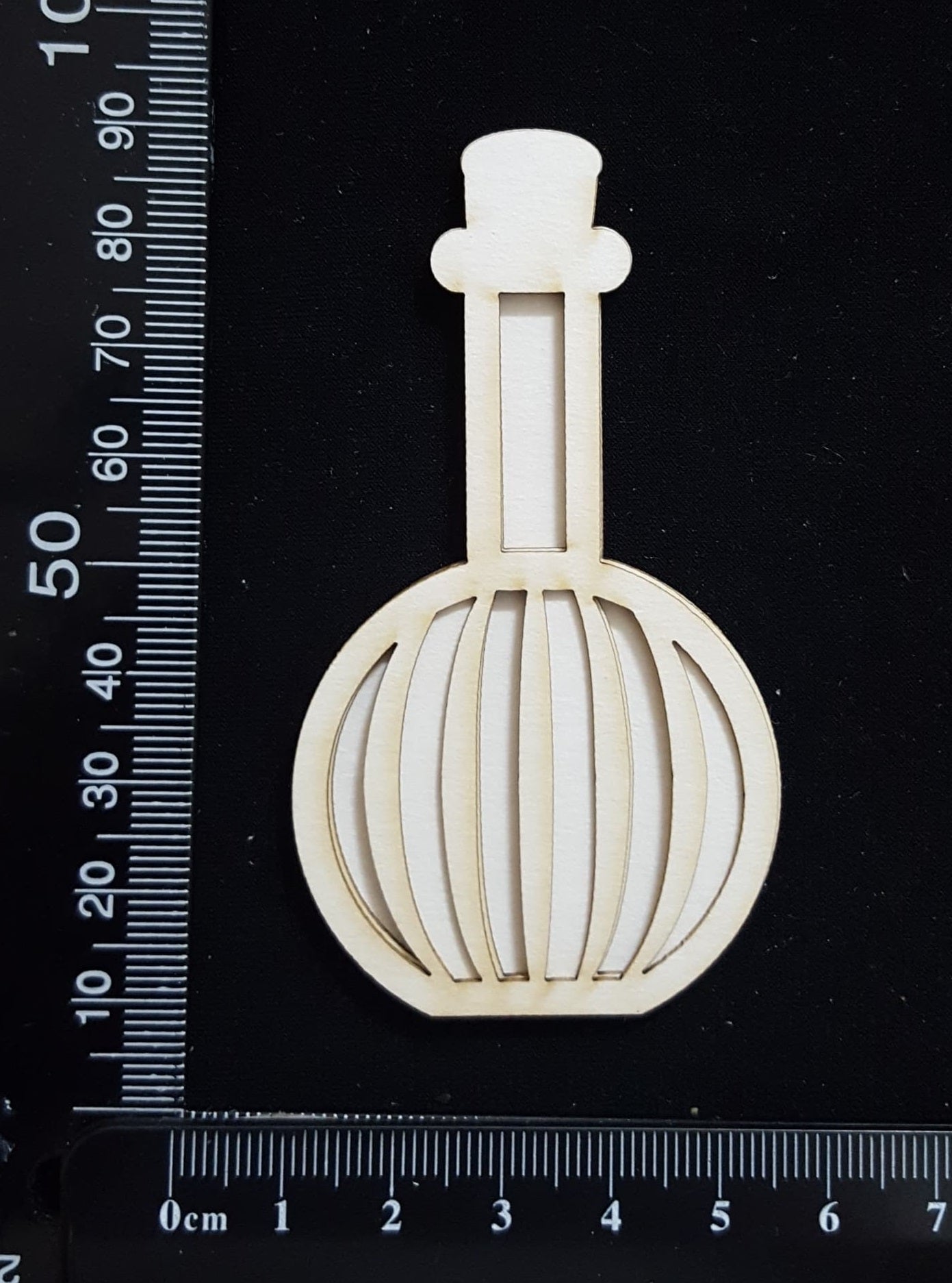 Bottle Set - C - Large - Layering Set - White Chipboard