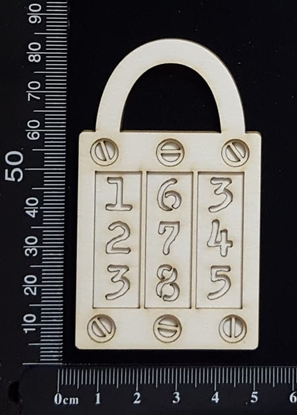 Lock - E - Layering Set - White Chipboard