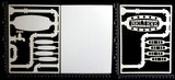 Steampunk Journal Panel - BB - Believe - Large - Layering Set - White Chipboard