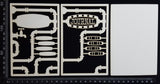 Steampunk Journal Panel - AI - Journal - Small - Layering Set - White Chipboard