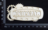 Steampunk Title Plate - EH - Journal - Layering Set - White Chipboard