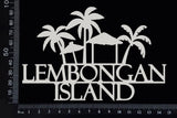 Lembongan Island - B - White Chipboard
