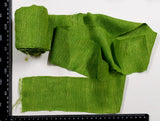 Silk Noil Fabric Roll - Lime