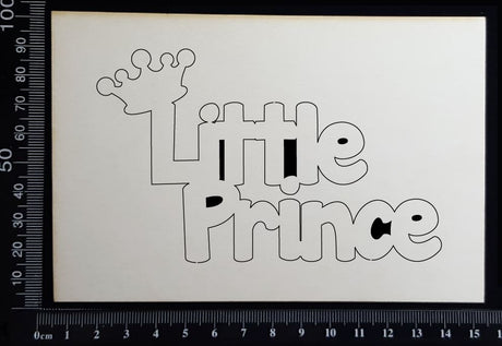 Little Prince - White Chipboard