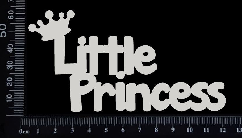 Little Princess - White Chipboard