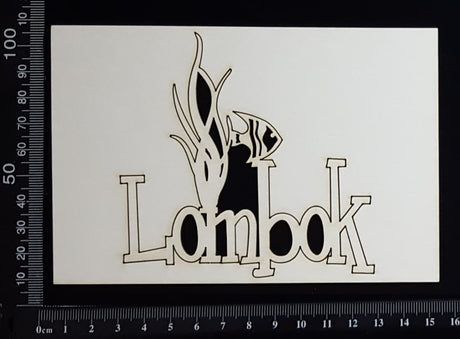 Lombok - White Chipboard