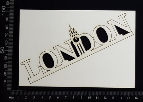 London - A - White Chipboard