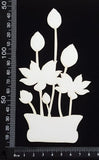 Lotus - A - Large - White Chipboard