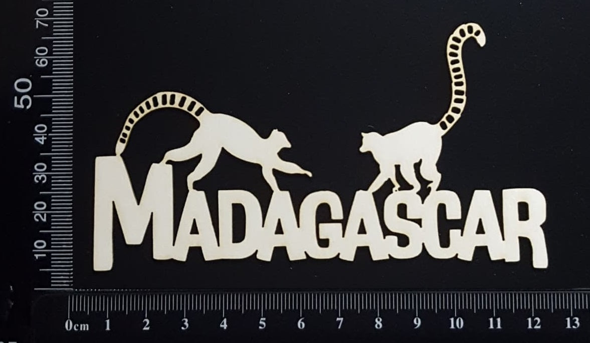 Madagascar - White Chipboard